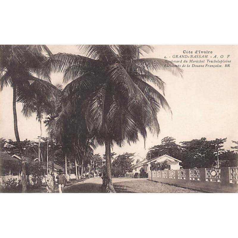 Rare collectable postcards of CÔTE D'IVOIRE. Vintage Postcards of CÔTE D'IVOIRE