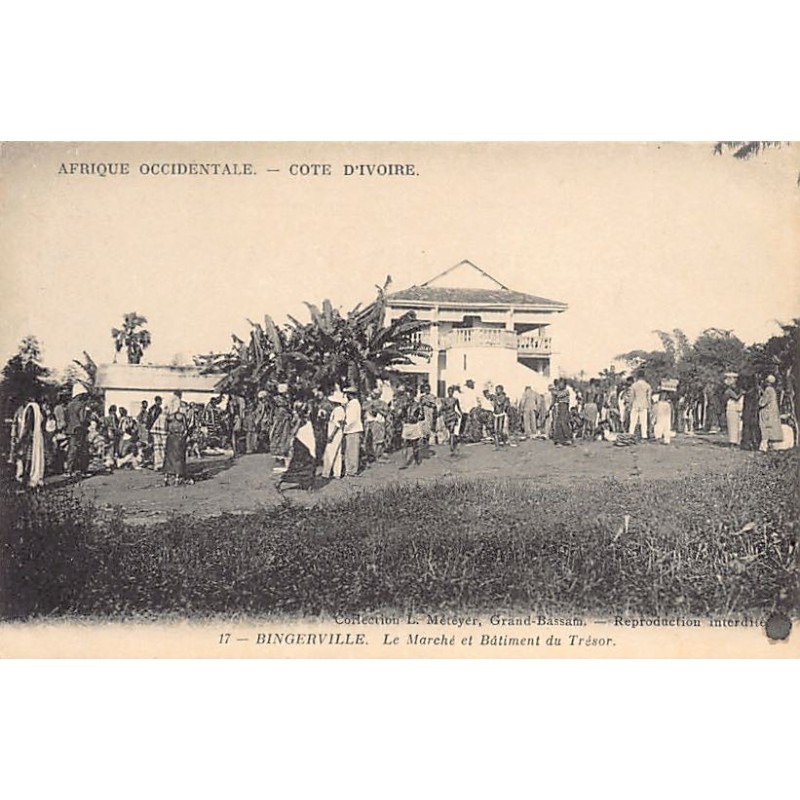 Rare collectable postcards of CÔTE D'IVOIRE. Vintage Postcards of CÔTE D'IVOIRE