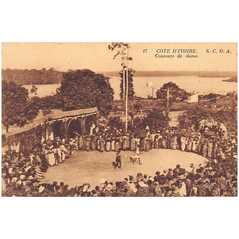 Rare collectable postcards of CÔTE D'IVOIRE. Vintage Postcards of CÔTE D'IVOIRE