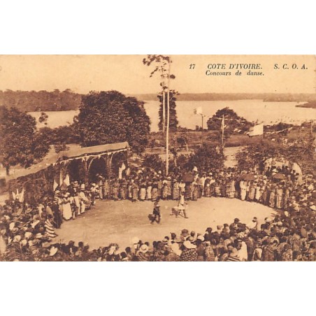 Rare collectable postcards of CÔTE D'IVOIRE. Vintage Postcards of CÔTE D'IVOIRE