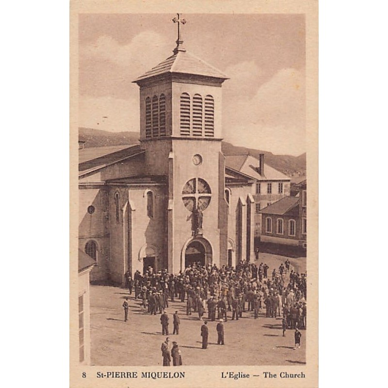 Rare collectable postcards of SAINT PIERRE & MIQUELON. Vintage Postcards of SAINT PIERRE & MIQUELON