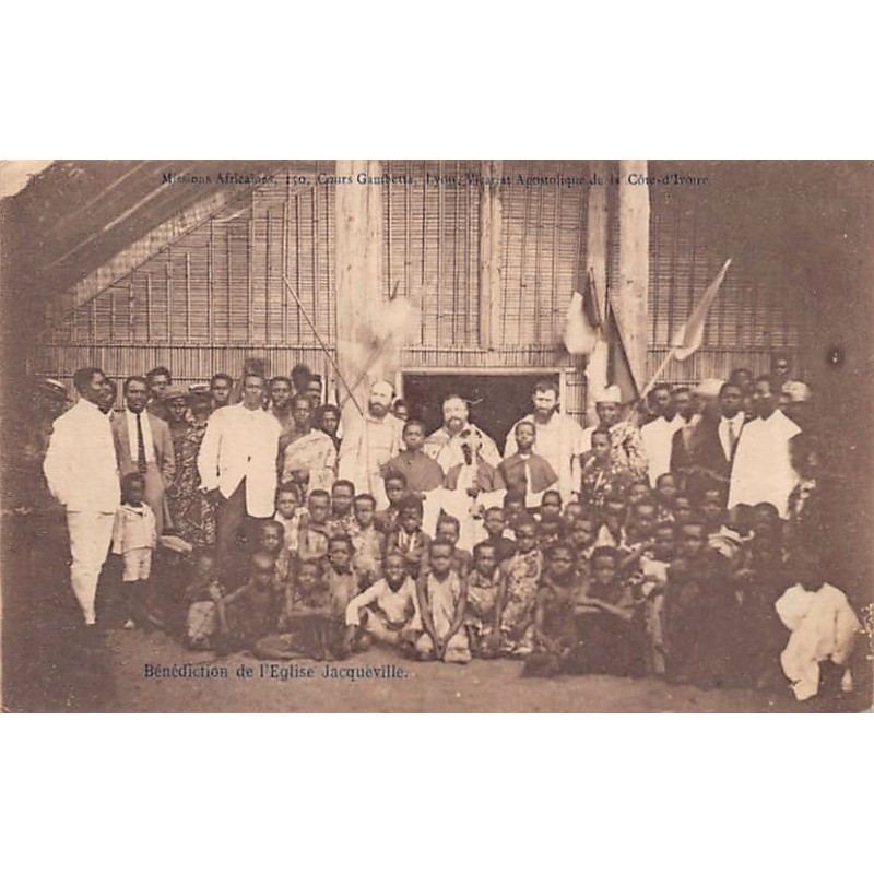 Côte d'Ivoire - Bénédiction de l'église deJacqueville - Ed. Missions Africaines