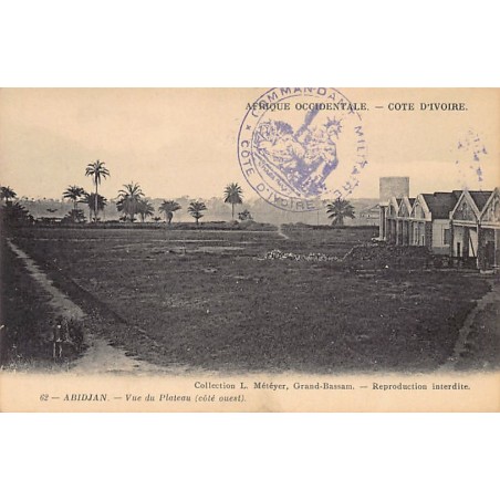Côte d'Ivoire - ABIDJAN - Vue du Plateau (côté Ouest) - Ed. L. Métayer 62