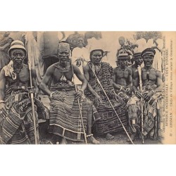 Côte d'Ivoire - ABIDJAN - Chefs de village venus saluer le Gouverneur - Ed. L. Métayer 32