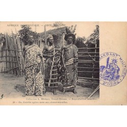 Côte d'Ivoire - Un notable agban avec son chasse-mouches - Ed. L. Métayer 39