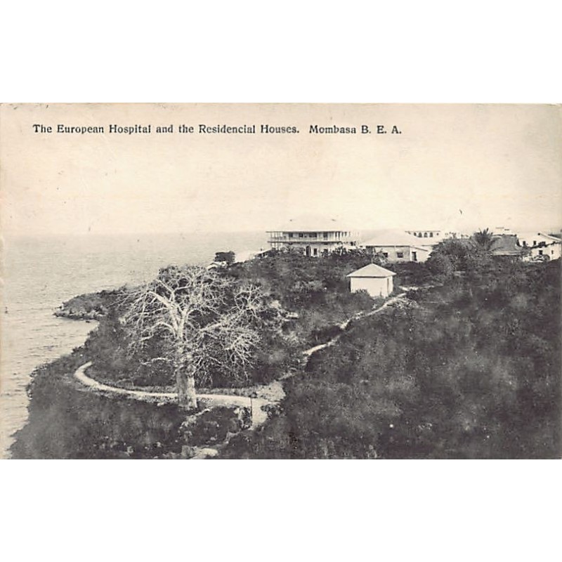 Kenya - MOMBASA - The European Hospital and the Residential Houses - Publ. D. V. Figueira