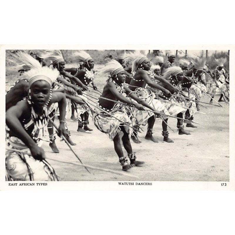 Kenya - Watutsi dancers - East African Types S. Skulina - Publ. Pegas Studio Africa in Pictures 173