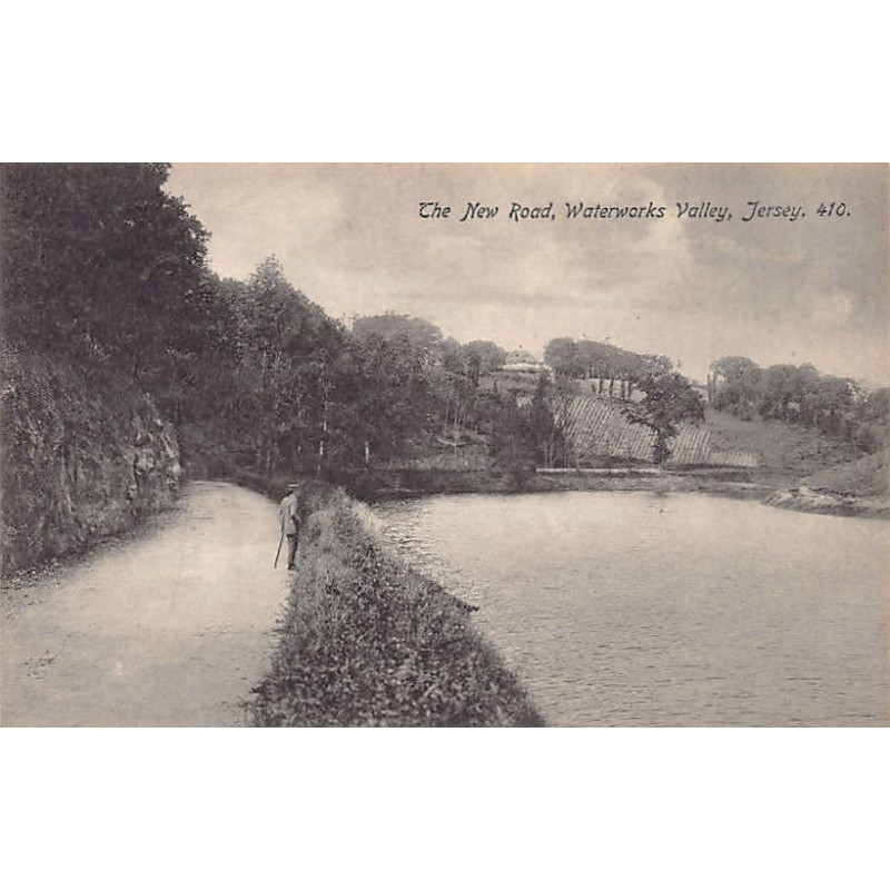 Jersey - The New Road, Waterworks Valley - Publ. unknown 410