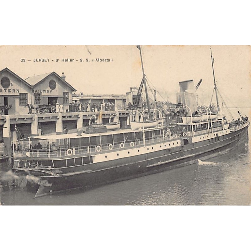 Rare collectable postcards of JERSEY. Vintage Postcards of JERSEY
