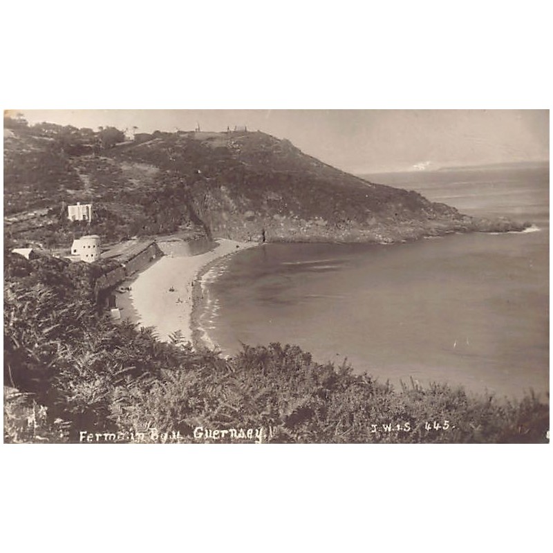 GUERNSEY - Fermain Bay - REAL PHOTO - Publ. J.W.S. 445