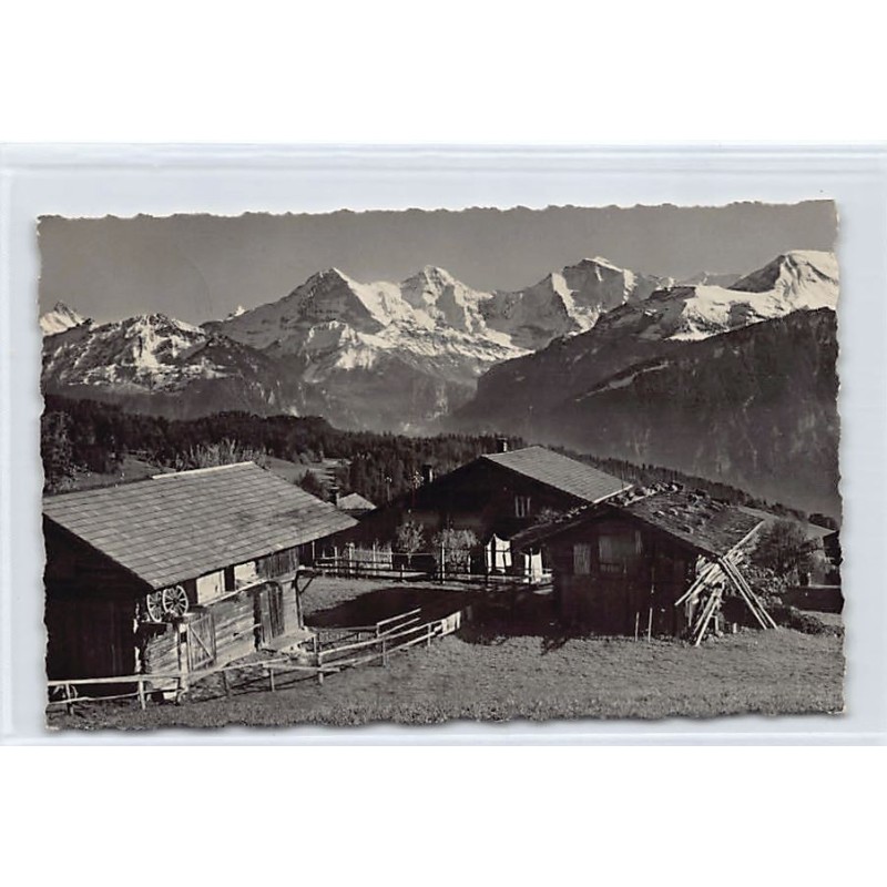 Schweiz - Beatenberg (BE) Schreckhorn, Eiger, Mönch. Jungfrau Verlag Arthur Baur, Hitlerfingen am Thunersee