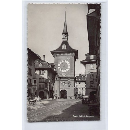 Schweiz - Bern Zeitglockenturm (BE) Berne La Tour de l'Horloge - Papeterie A. Müller