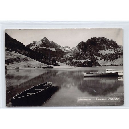 Schweiz - Schwarzsee (FR) Lac Noir, Fribourg Photo-Verlag J.Mulhauser Friburg