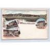 Schweiz - WALLISELLEN (ZH) Litho - Gesammtansicht - Bahnhof - Schweizer Handlung - Verlag H. G. & Cie1692