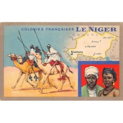 Niger - Carte géographique...