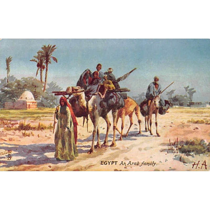 Rare collectable postcards of EGYPT. Vintage Postcards of EGYPT