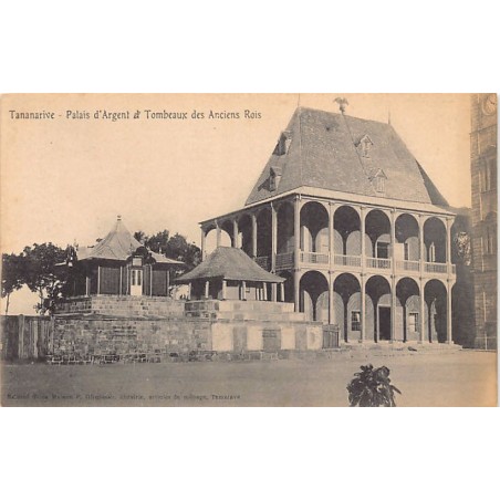 Madagascar - TANANARIVE - Palais d'Argent et Tombeaux des Anciens Rois - Ed. P. Ghigiasso
