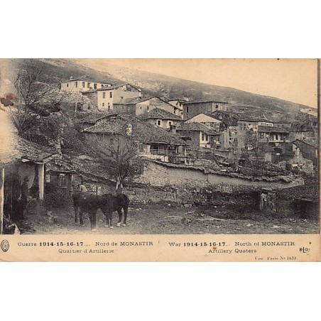 Macedonia - MONASTIR Bitola - Artillery quarter - Publ. E.L.D. E. Le Deley
