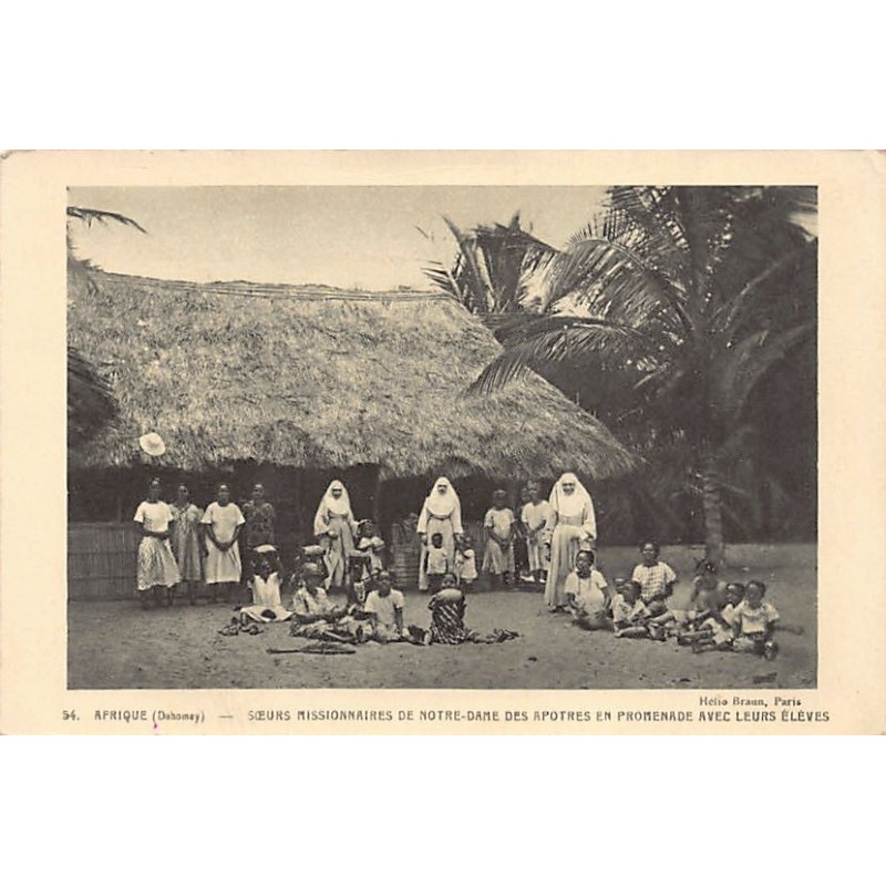 Rare collectable postcards of BENIN Dahomey. Vintage Postcards of BENIN Dahomey