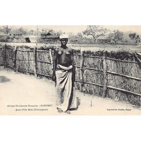 Rare collectable postcards of BENIN Dahomey. Vintage Postcards of BENIN Dahomey