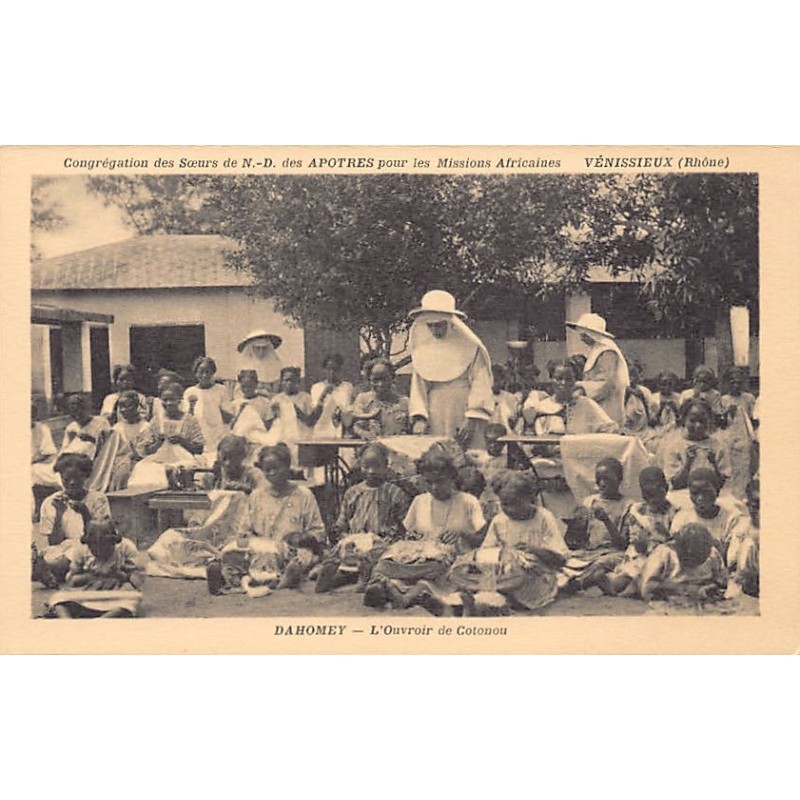 Rare collectable postcards of BENIN Dahomey. Vintage Postcards of BENIN Dahomey