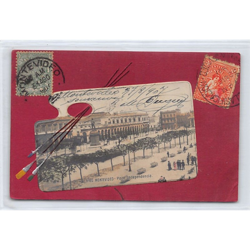 Rare collectable postcards of URUGUAY. Vintage Postcards of URUGUAY