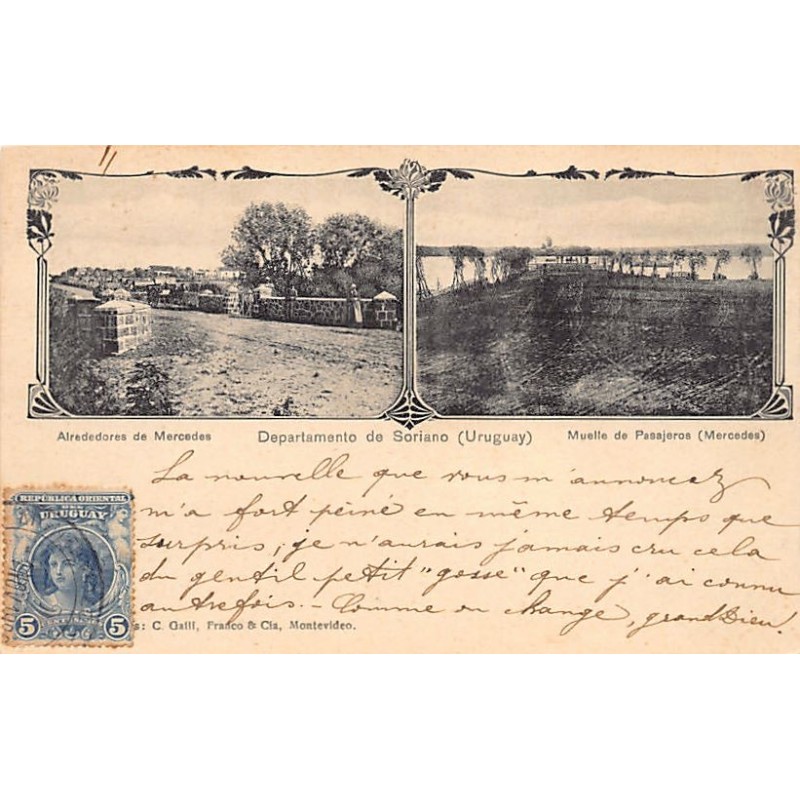 Rare collectable postcards of URUGUAY. Vintage Postcards of URUGUAY