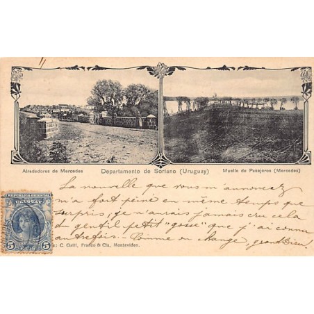 Rare collectable postcards of URUGUAY. Vintage Postcards of URUGUAY