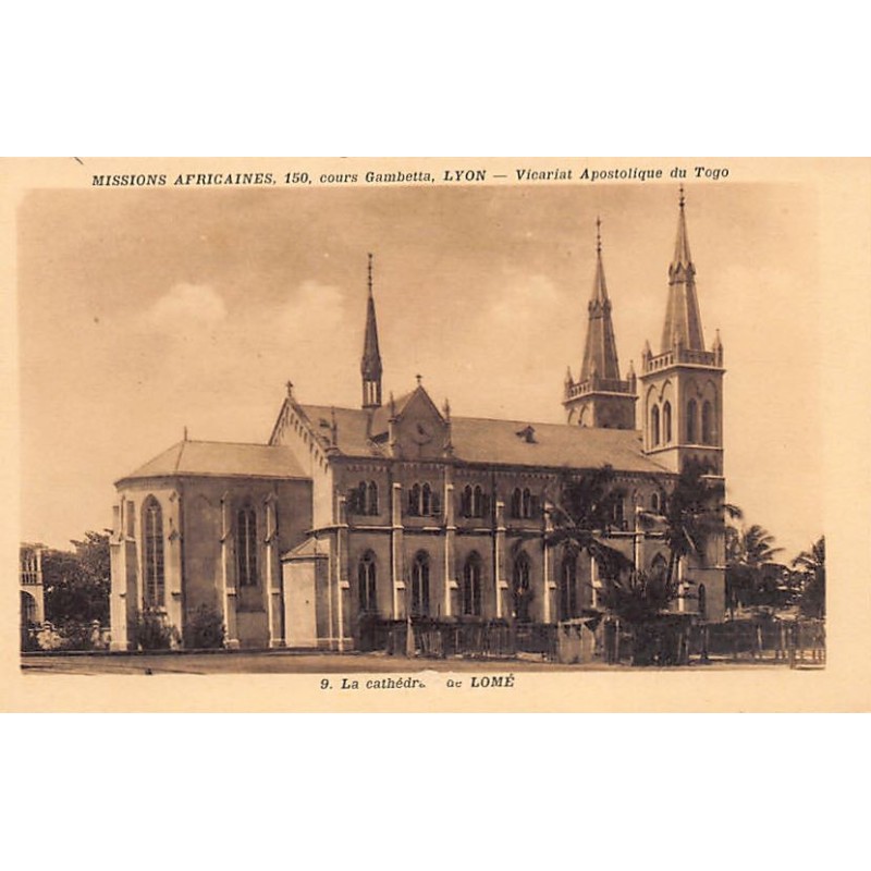 Rare collectable postcards of TOGO. Vintage Postcards of TOGO