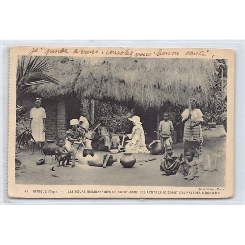 Rare collectable postcards of TOGO. Vintage Postcards of TOGO