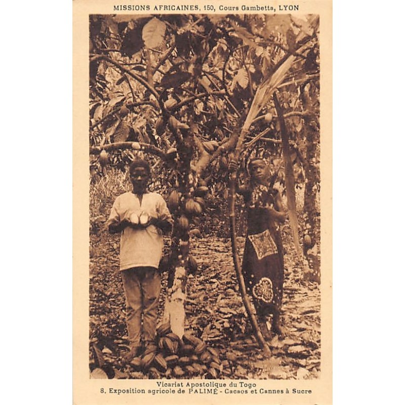 Rare collectable postcards of TOGO. Vintage Postcards of TOGO