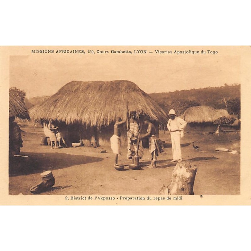 Rare collectable postcards of TOGO. Vintage Postcards of TOGO