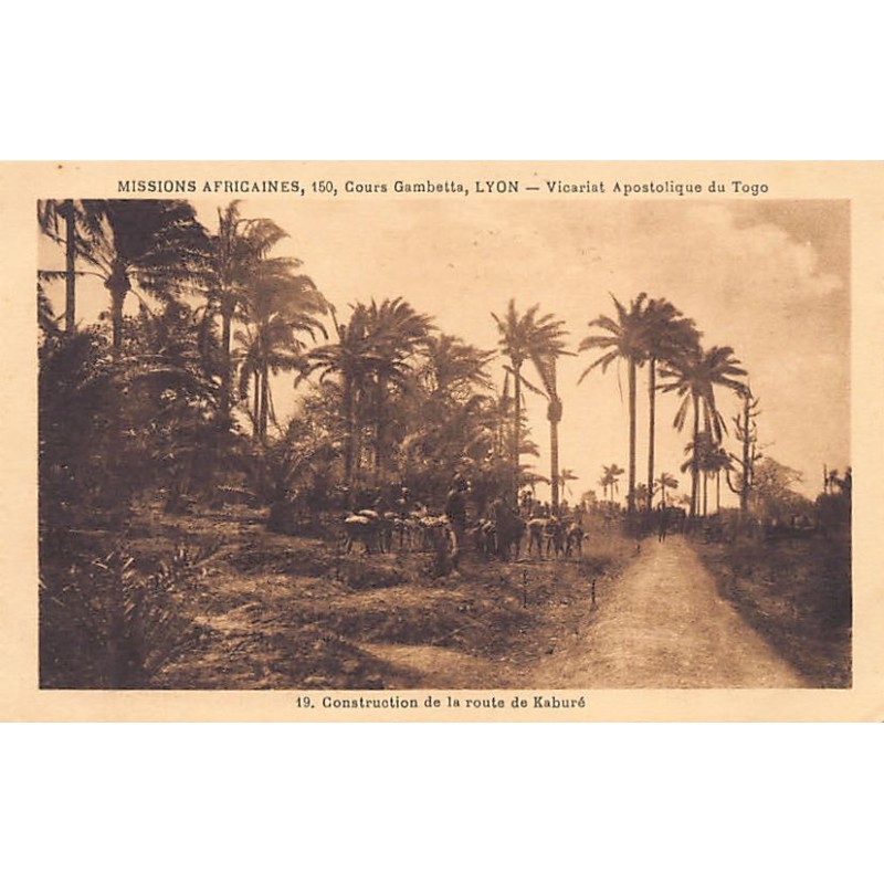 Rare collectable postcards of TOGO. Vintage Postcards of TOGO