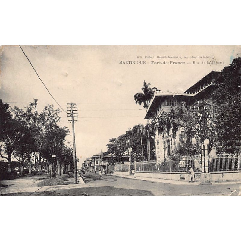 Rare collectable postcards of MARTINIQUE. Vintage Postcards of MARTINIQUE