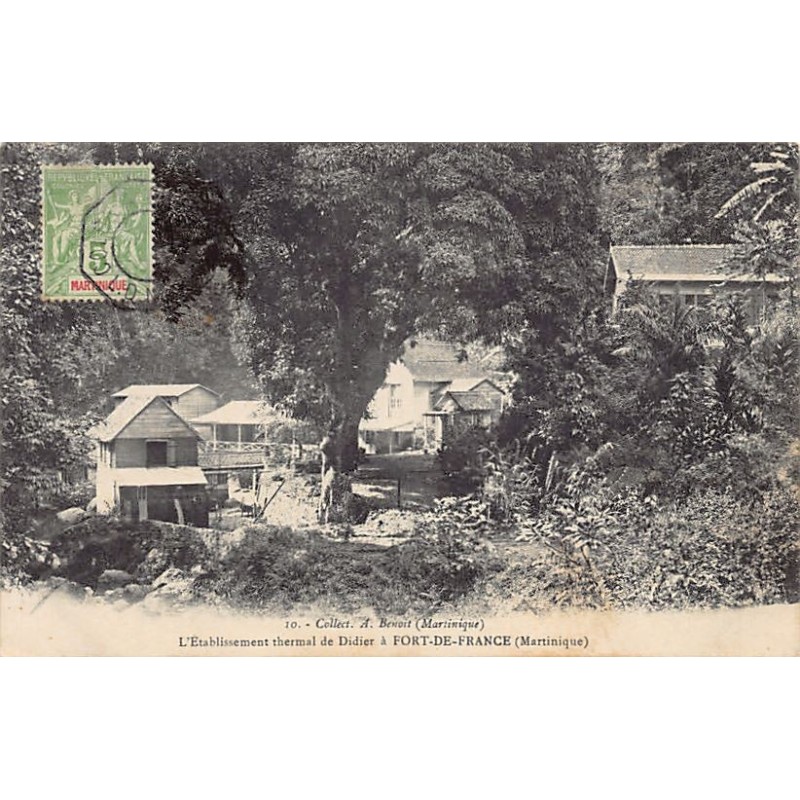 Rare collectable postcards of MARTINIQUE. Vintage Postcards of MARTINIQUE