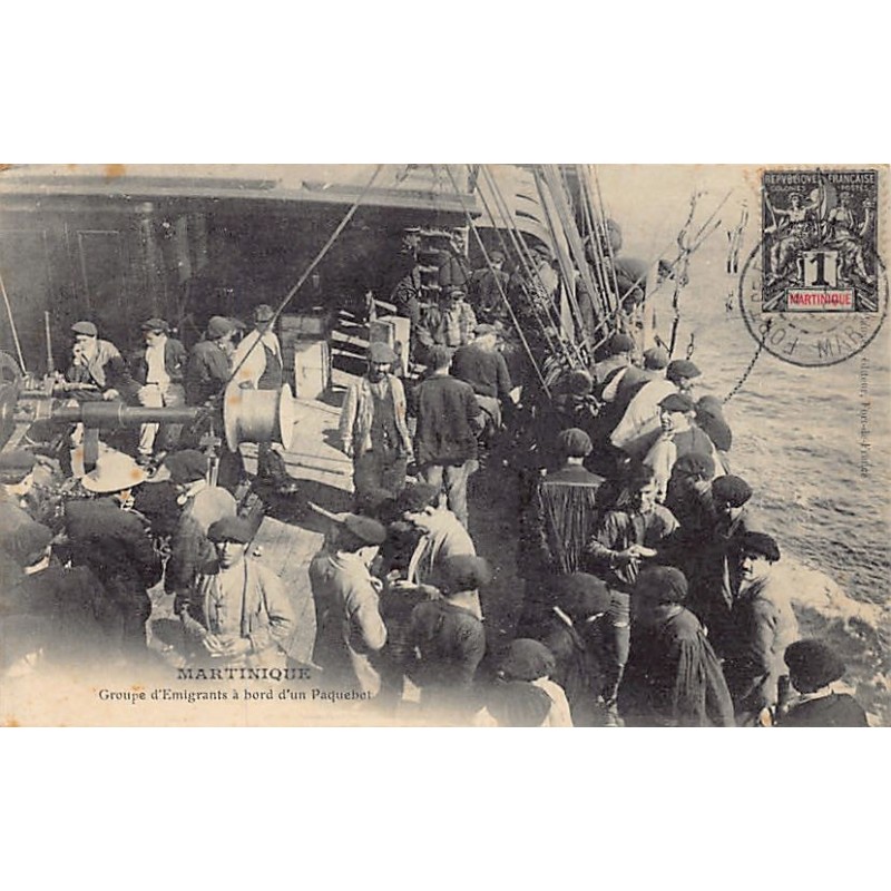 Rare collectable postcards of MARTINIQUE. Vintage Postcards of MARTINIQUE