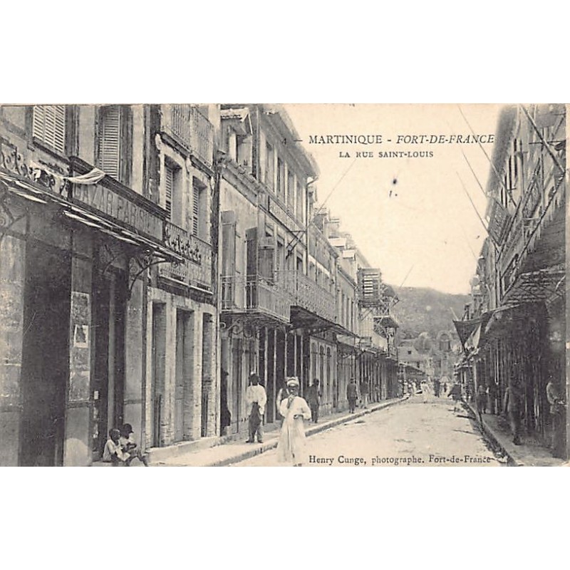 Rare collectable postcards of MARTINIQUE. Vintage Postcards of MARTINIQUE