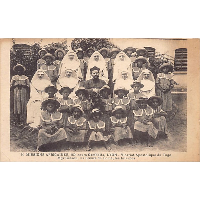 Rare collectable postcards of TOGO. Vintage Postcards of TOGO