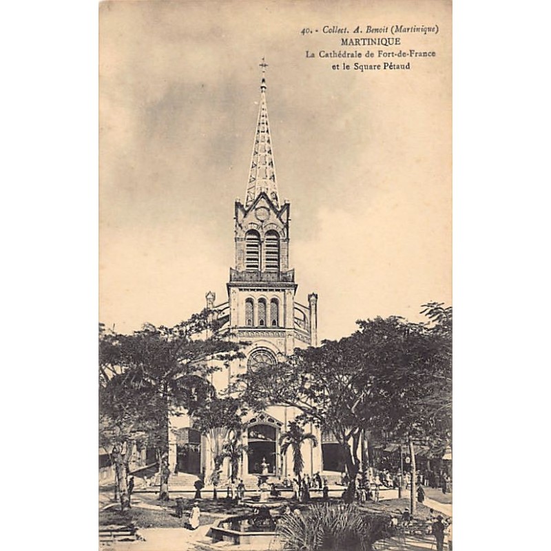 Rare collectable postcards of MARTINIQUE. Vintage Postcards of MARTINIQUE