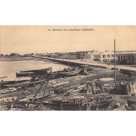 Rare collectable postcards of DJIBOUTI. Vintage Postcards of DJIBOUTI