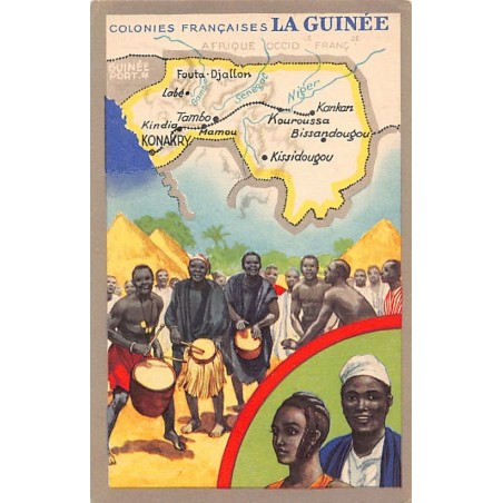 Rare collectable postcards of GUINEA CONAKRY. Vintage Postcards of GUINEA CONAKRY