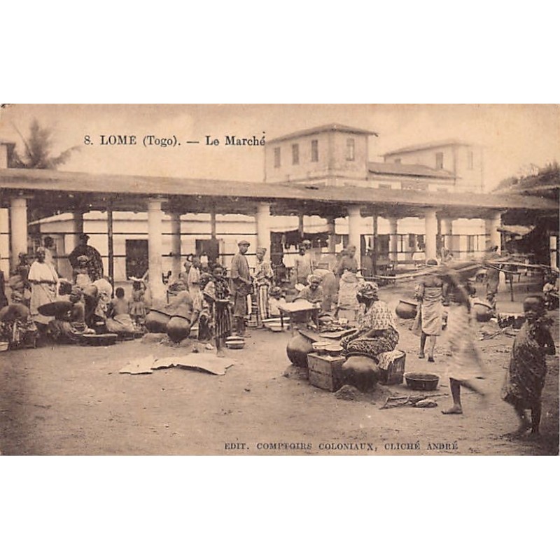 Rare collectable postcards of TOGO. Vintage Postcards of TOGO