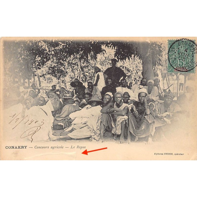 Rare collectable postcards of GUINEA CONAKRY. Vintage Postcards of GUINEA CONAKRY