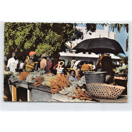 Centrafrique - BANGUI - Le marché central - Ed. Hoa Qui 3511