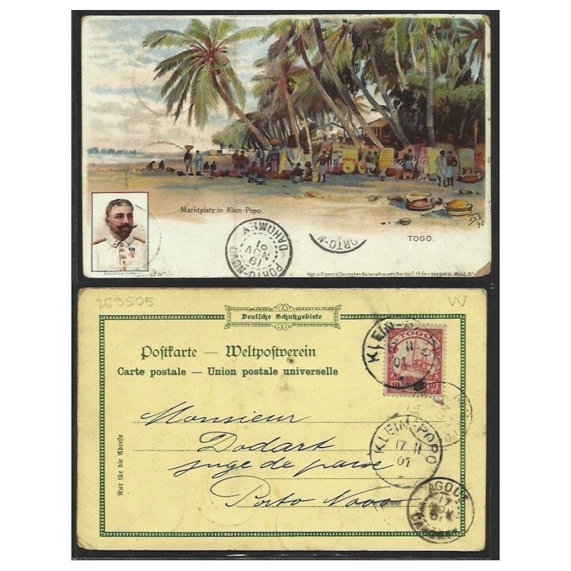 Rare collectable postcards of TOGO. Vintage Postcards of TOGO