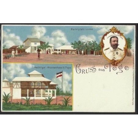 Rare collectable postcards of TOGO. Vintage Postcards of TOGO