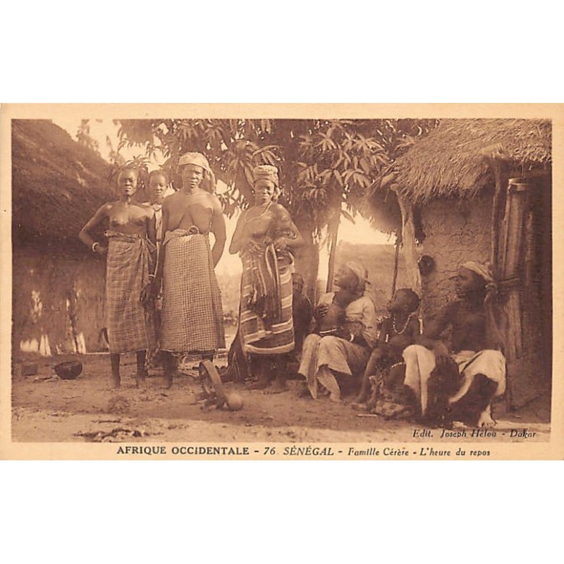 Rare collectable postcards of SENEGAL. Vintage Postcards of SENEGAL