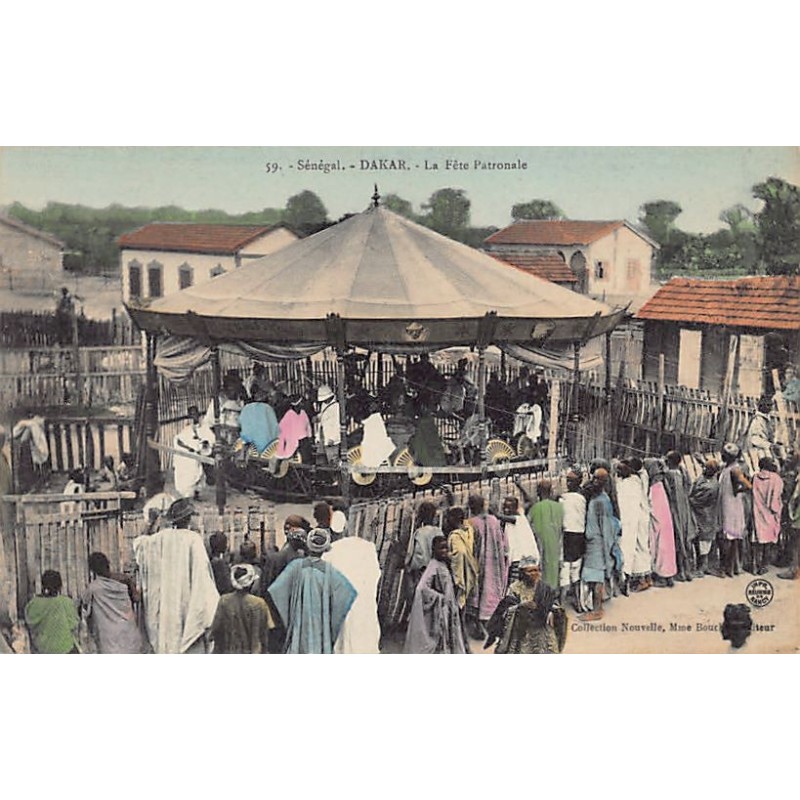 Sénégal - DAKAR - La Fête Patronale - Manège - Ed. Mme Bouchut 59