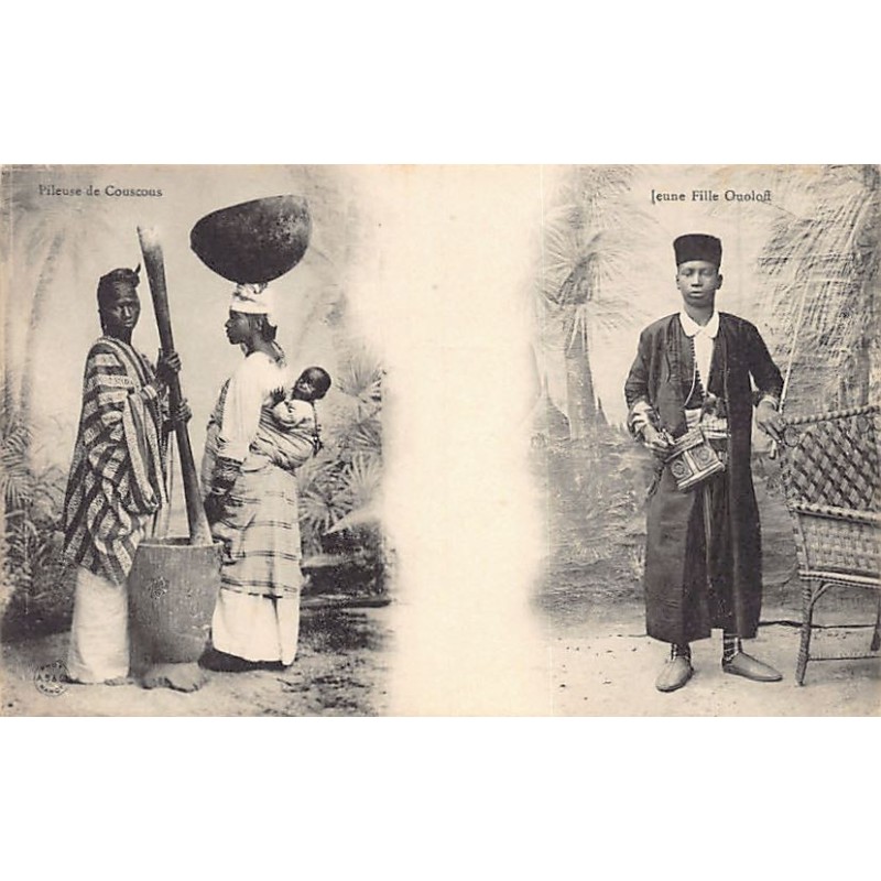 Rare collectable postcards of SENEGAL. Vintage Postcards of SENEGAL