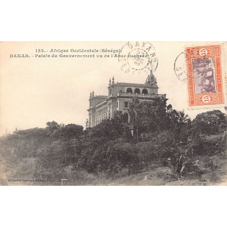 Sénégal - DAKAR - Palais du Gouvernement vu de l'Anse Bernard - Ed. Fortier 152